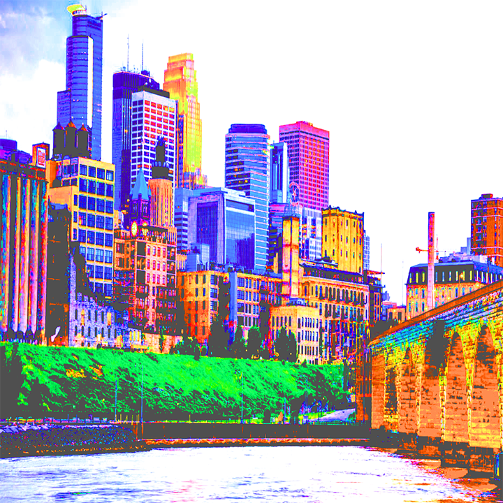 Minneapolis Minnesota Skyline
