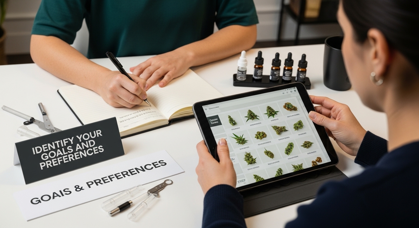 cannabis wellness journaling