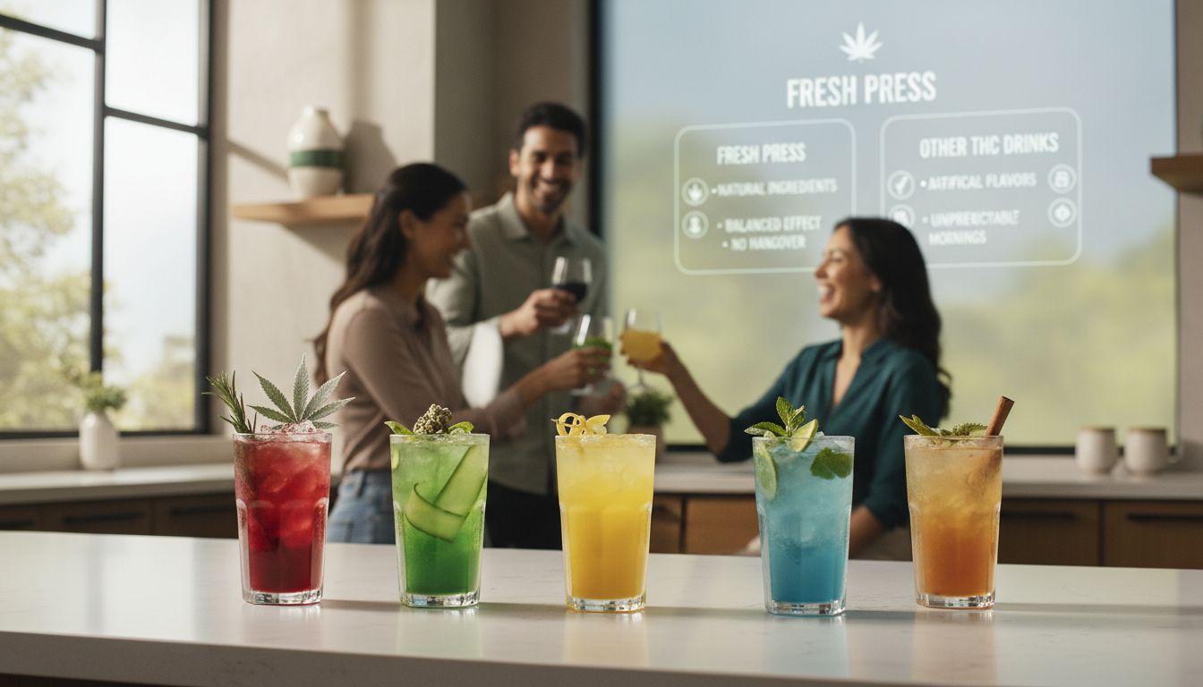 Best THC Alcohol Alternatives 2025 – Expert Comparison