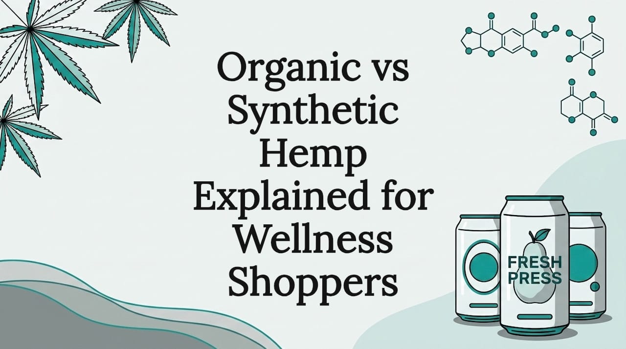 Organic vs Synthetic Hemp Explained for Wellness Shoppers