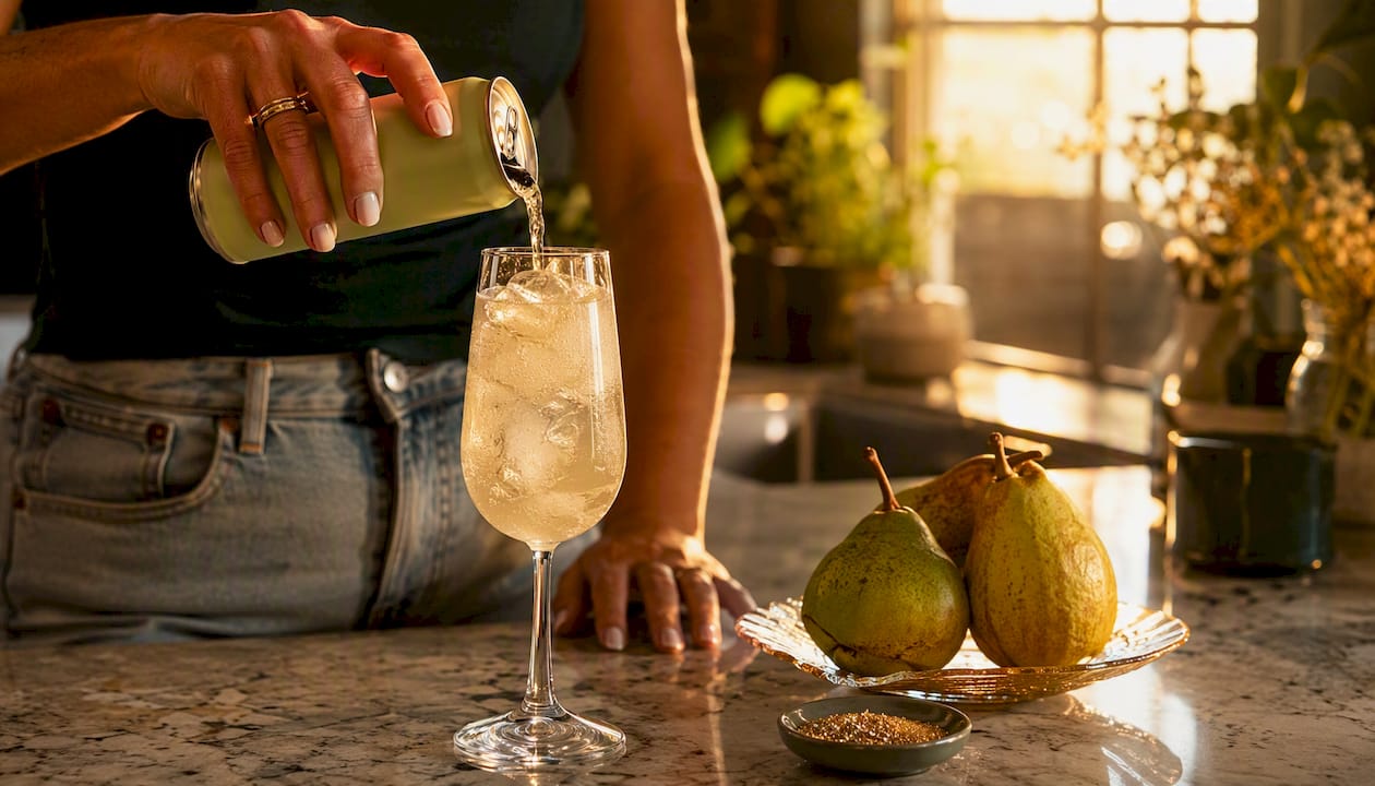 Sparkling Perry: The Pear THC Drink Worth Trying Tonight